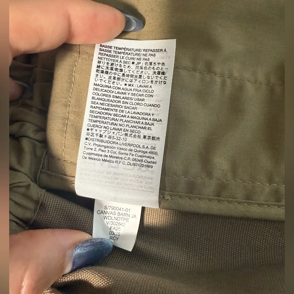 Banana Republic Canvas Utility Jacket